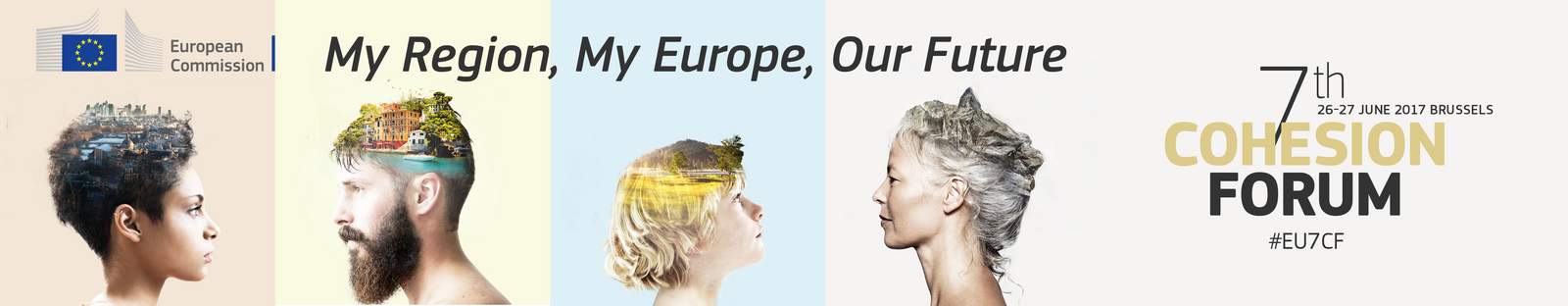 Logo des 7. Kohäsionsforums in Brüssel