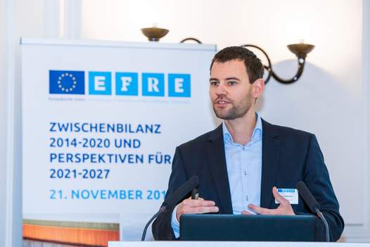 Foto Markus McDowell bei Überblick Programmumsetzung