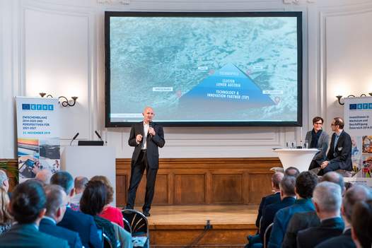 Foto Präsentation von ecoplus