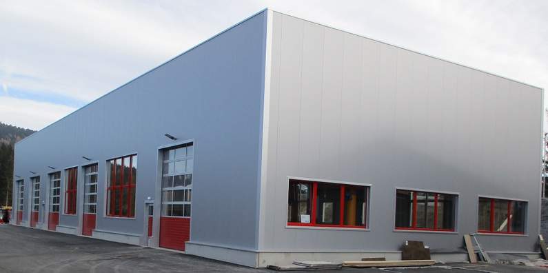 Foto des neu gebauten Kompetenzzentrums