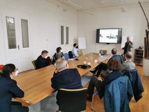 Präsentation des EU-Förderprojektes DREAM durch Prof. Habersack