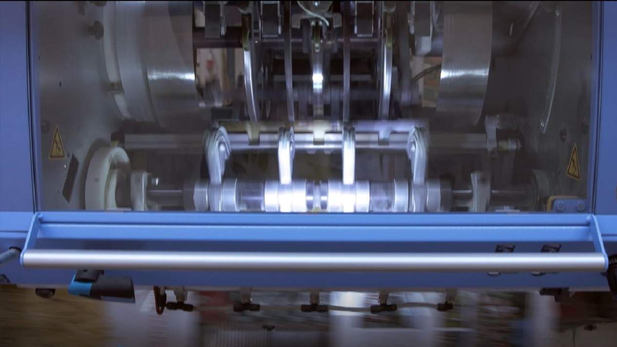 Foto einer der neu angeschafften Druckmaschinen