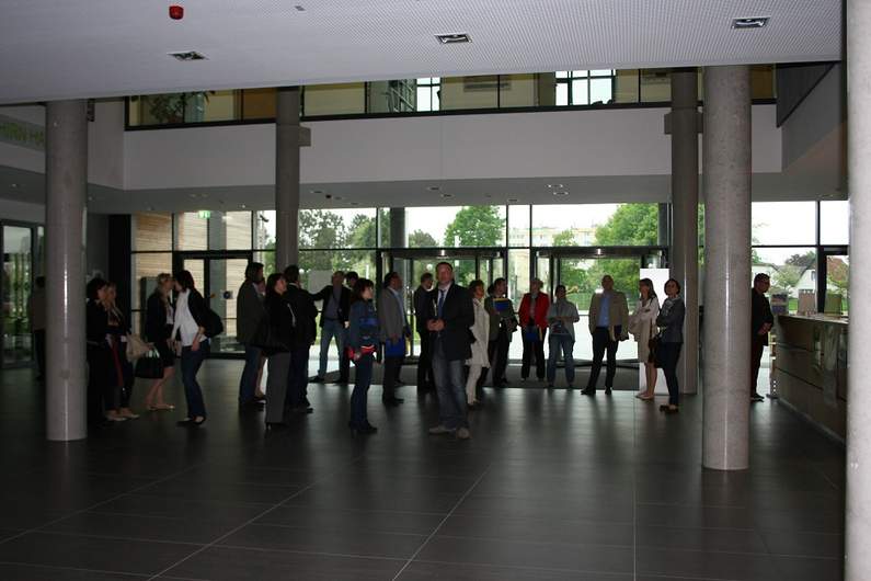 Foto: Führung durch den Campus Tulln, Gebäude UFT