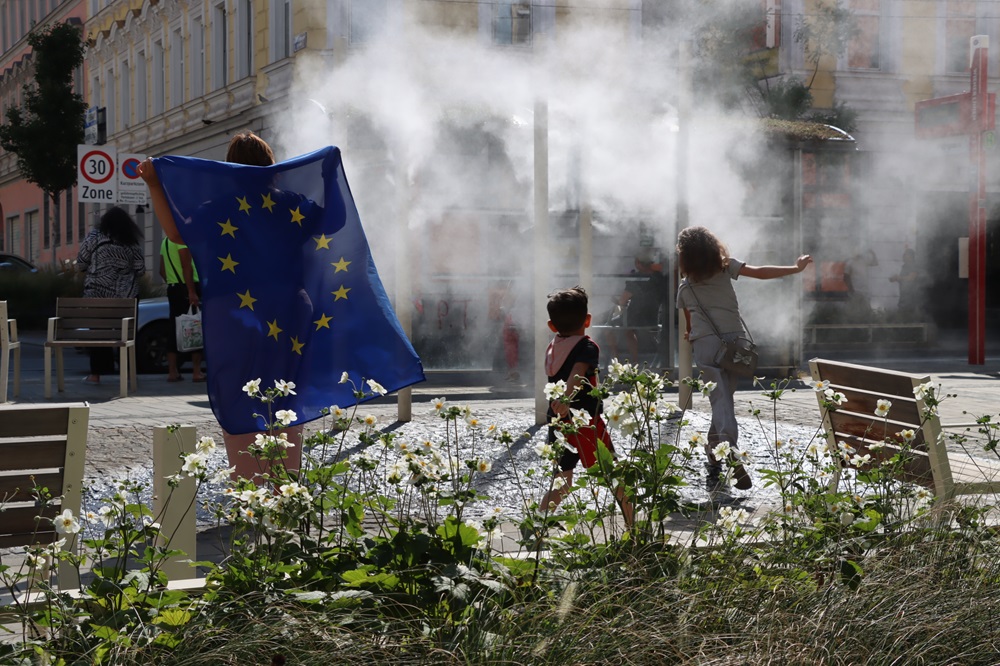 Die Umgestaltung städtischer Räume zum Wohle der Menschen wird aus dem Programm IBW/EFRE & JTF kofinanziert.